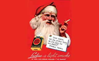 lucky strike santa